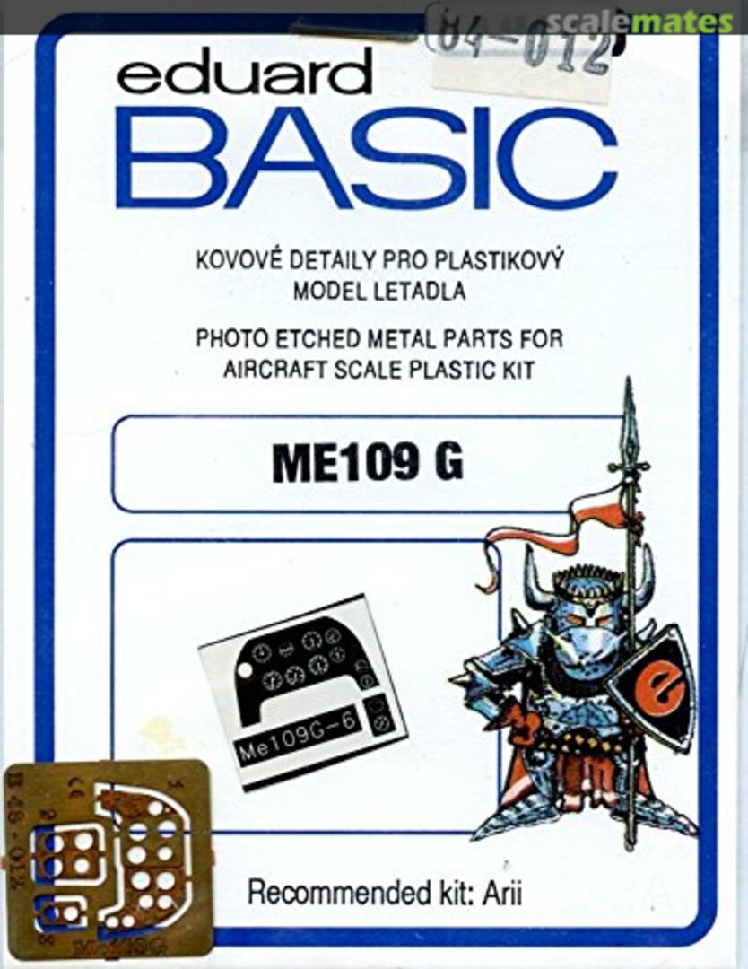 Boxart Me 109G B48012 Eduard