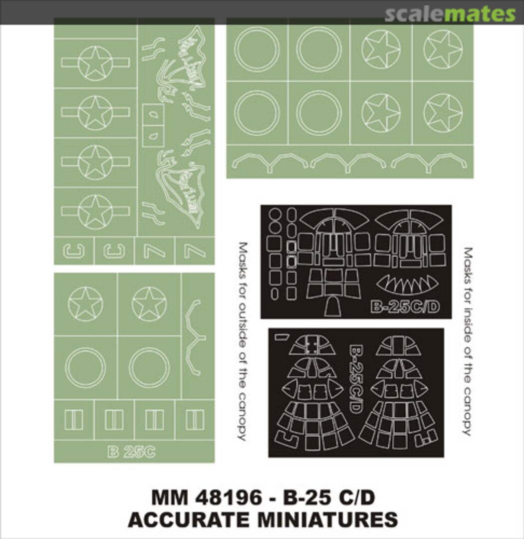 Boxart B-25 C/D MM48196 Montex