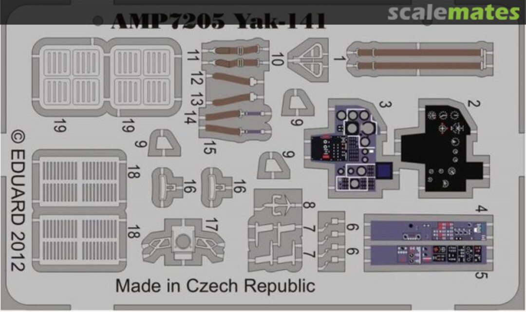 Boxart Yak-141 AMP7205 Eduard