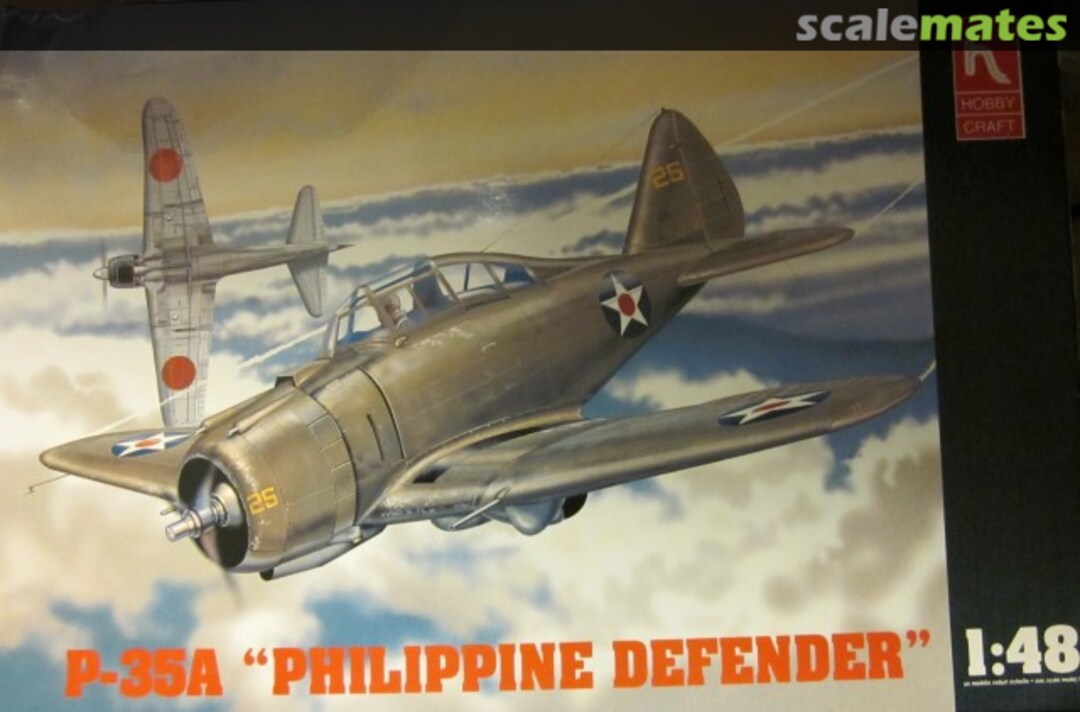 Boxart P-35A Philippine Defender HC1551 Hobbycraft