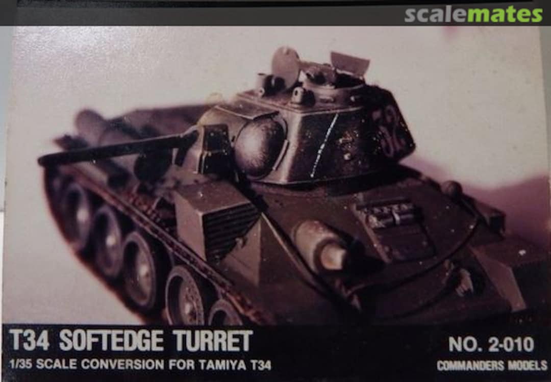 Boxart T-34 Soft Edge Turret 2-010 Commander Models