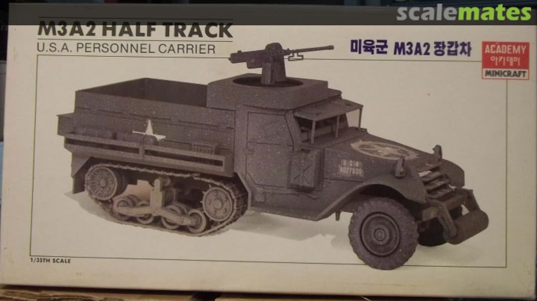 Boxart M3A2 Half Track 1315 Academy/Minicraft