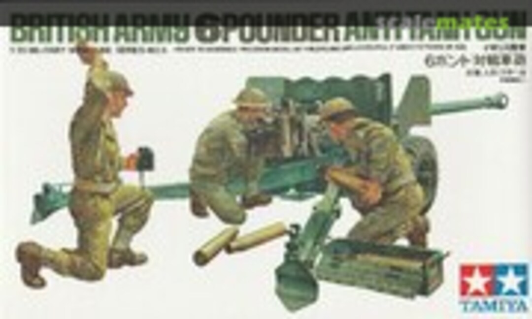 1:35 6 Pounder Anti-Tank Gun (Tamiya MM105)