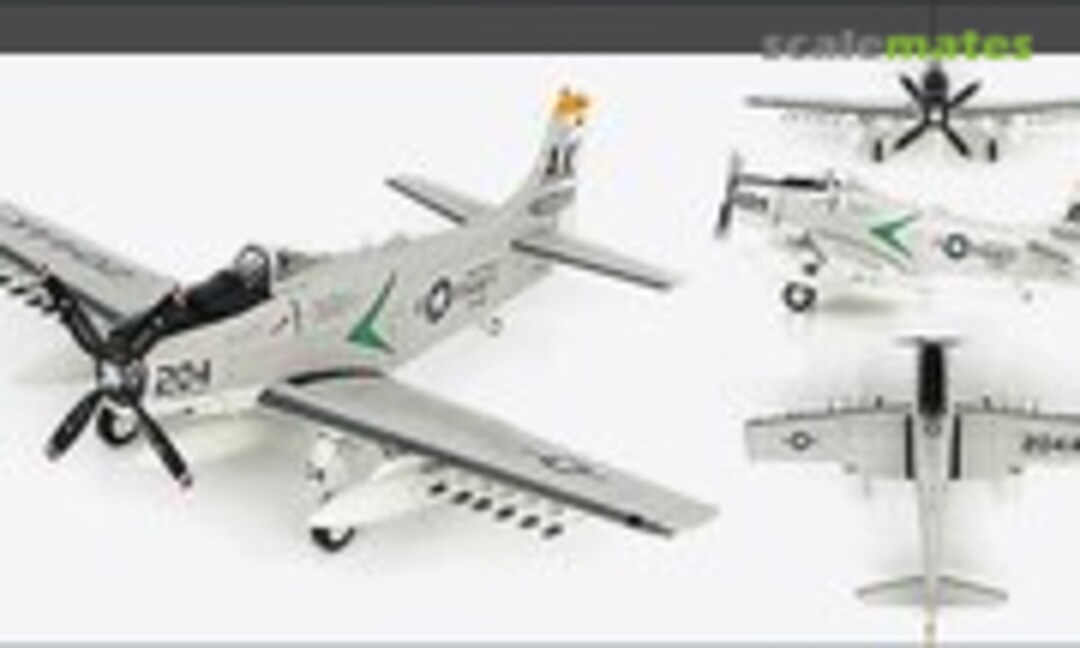 1:72 Douglas A-1H Skyraider &quot;Puff The Magic Dragon&quot; (Hobby Master HA2913)