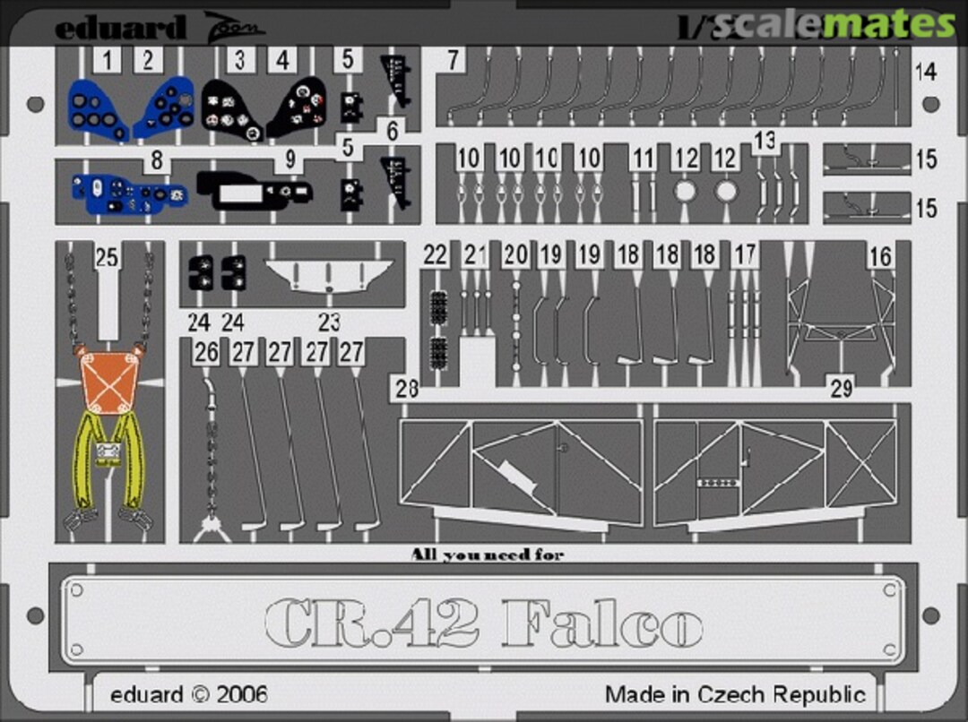 Boxart CR 42 Falco SS281 Eduard