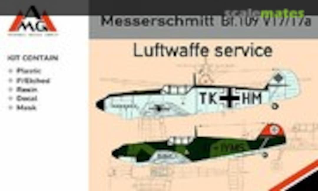 1:72 Messerschmitt Bf.109 V17/17a (AMG 72415)