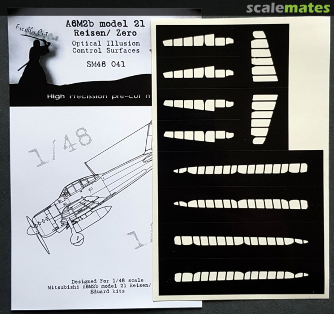 Boxart A6M2b Reisen Control Surfaces SM48041 DEAD Design Models