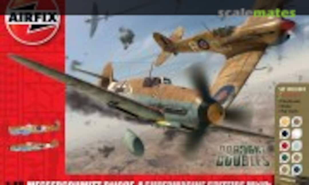 1:48 Messerschmitt BF109F-4 &amp; Supermarine Spitfire MkVB (Airfix A50014)