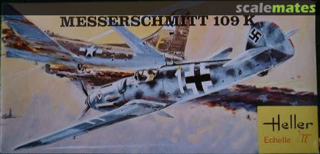 Boxart Messerschmitt 109 K 074 Heller