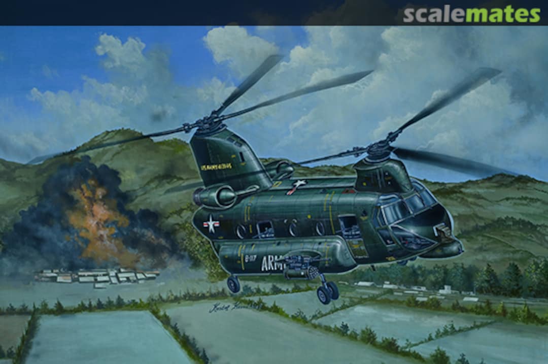 Boxart ACH-47A Armored Chinook 05113 Trumpeter