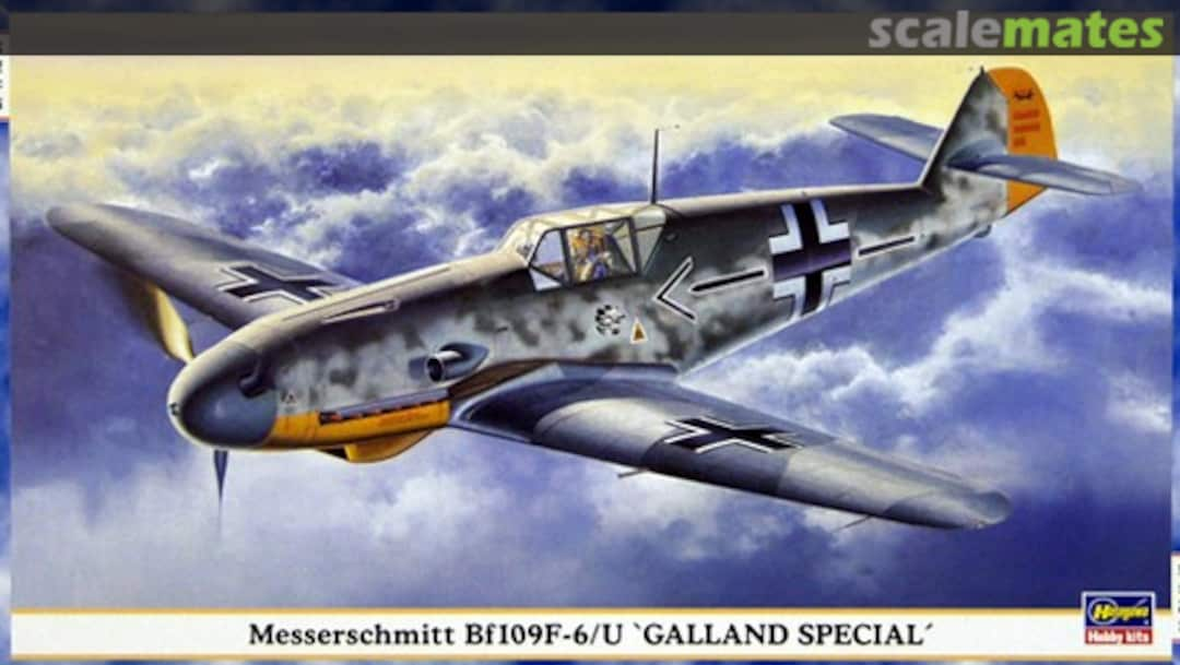 Boxart Messerschmitt Bf109F-6/U `Galland Special´ 09521 Hasegawa