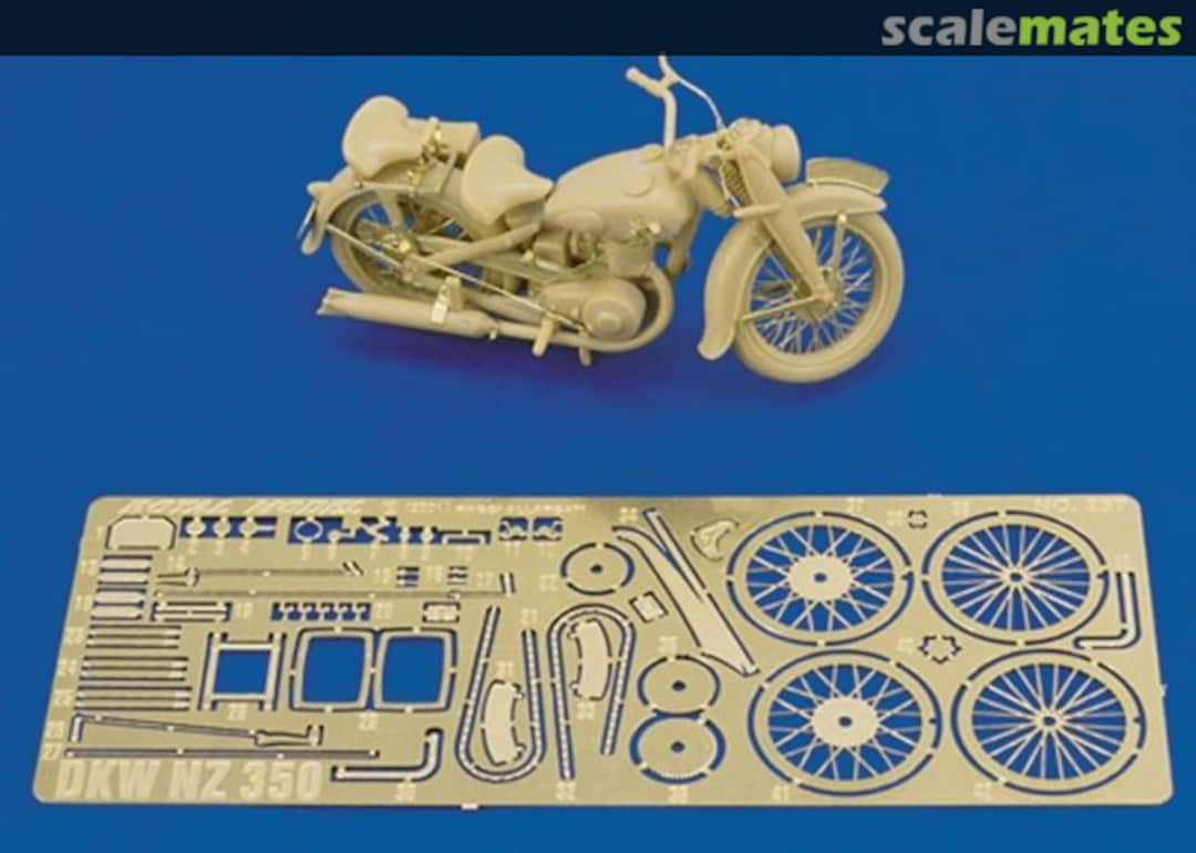 Boxart Motorcycle DKW NZ 350 257 Royal Model