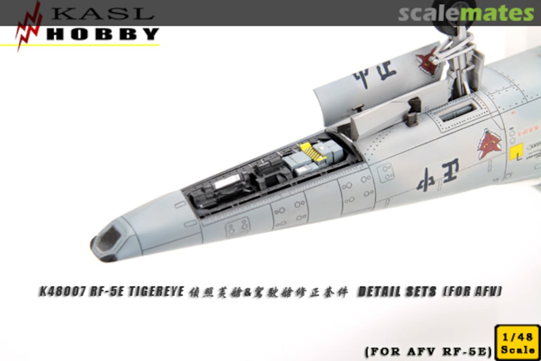 Boxart RF-5E Tigereye Detail Set K48007 Kasl Hobby