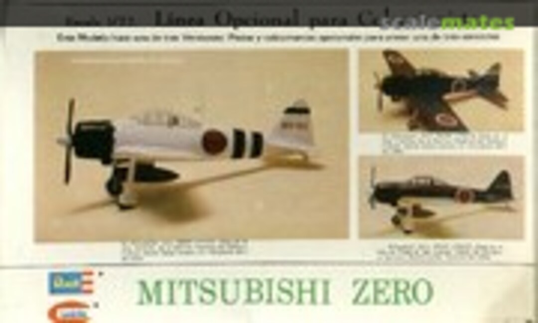 1:72 Mitsubishi Zero (Revell/Lodela H-80)