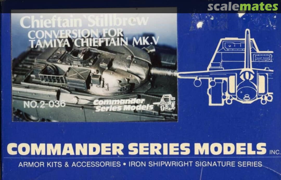 Boxart Chieftain Stillbrew 2-036 Commander Series Models