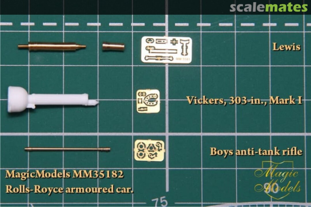 Boxart Rolls-Royce armoured car MM35182 Magic Models