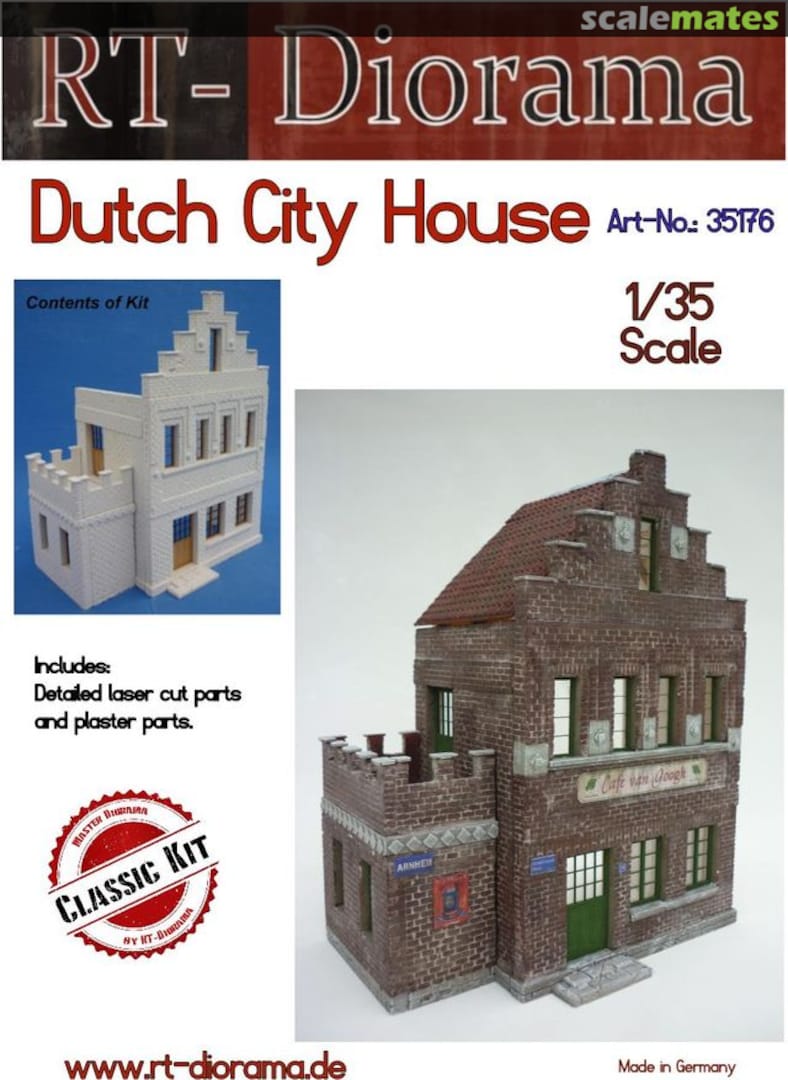 Boxart Dutch City House 35176 RT-Diorama