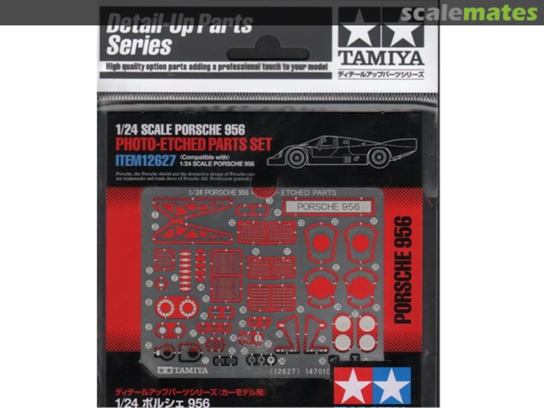 Boxart Porsche 956 Photo-Etched Parts Set 12627 Tamiya