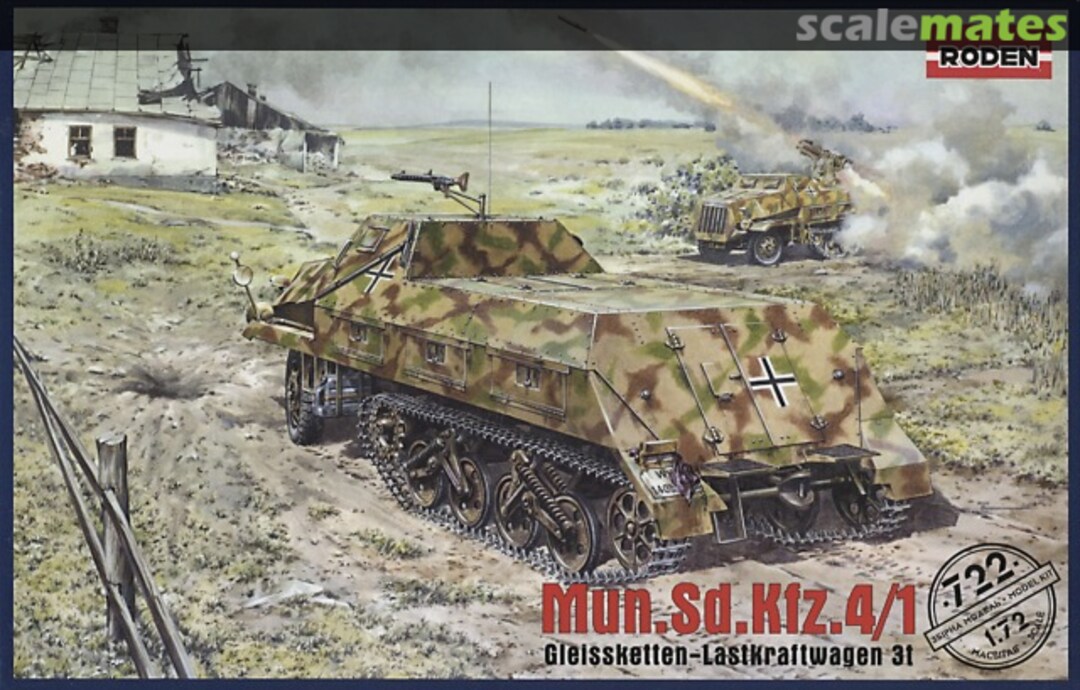 Boxart Sd.Kfz. 4 Gleisketten Lastkraftwagen 3t gepanzert 722 Roden