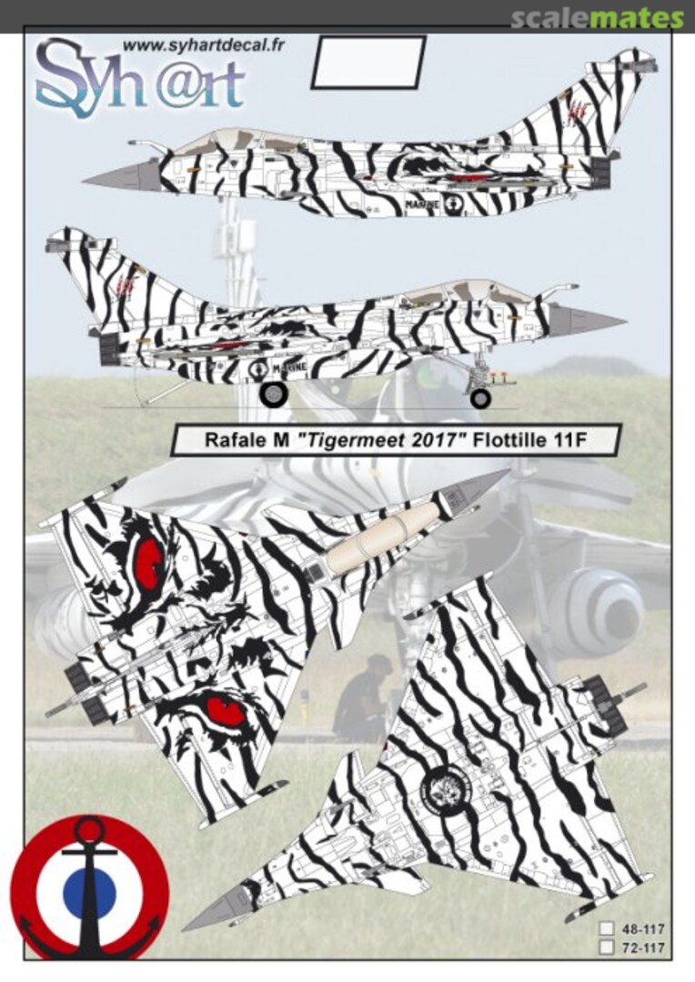 Boxart Dassaut Rafale M 72-117 Syhart