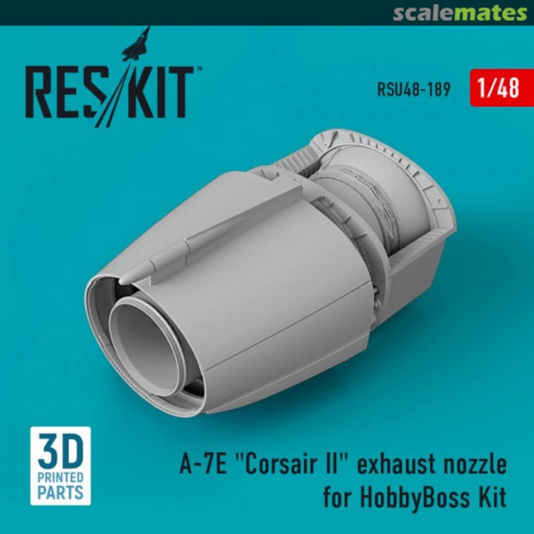 Boxart A-7E Corsair II - Exhaust Nozzle RSU48-0189 ResKit