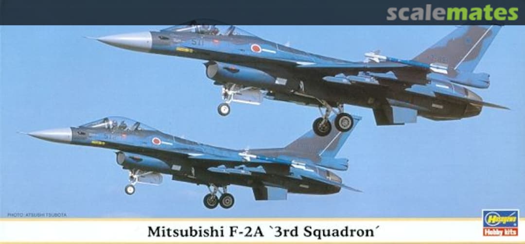 Boxart Mitsubishi F-2A `3rd Squadron´ 00351 Hasegawa