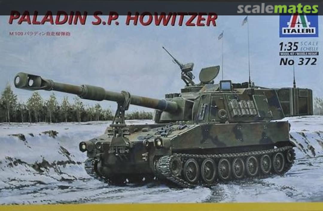 Boxart Paladin S.P. Howitzer 372 Italeri