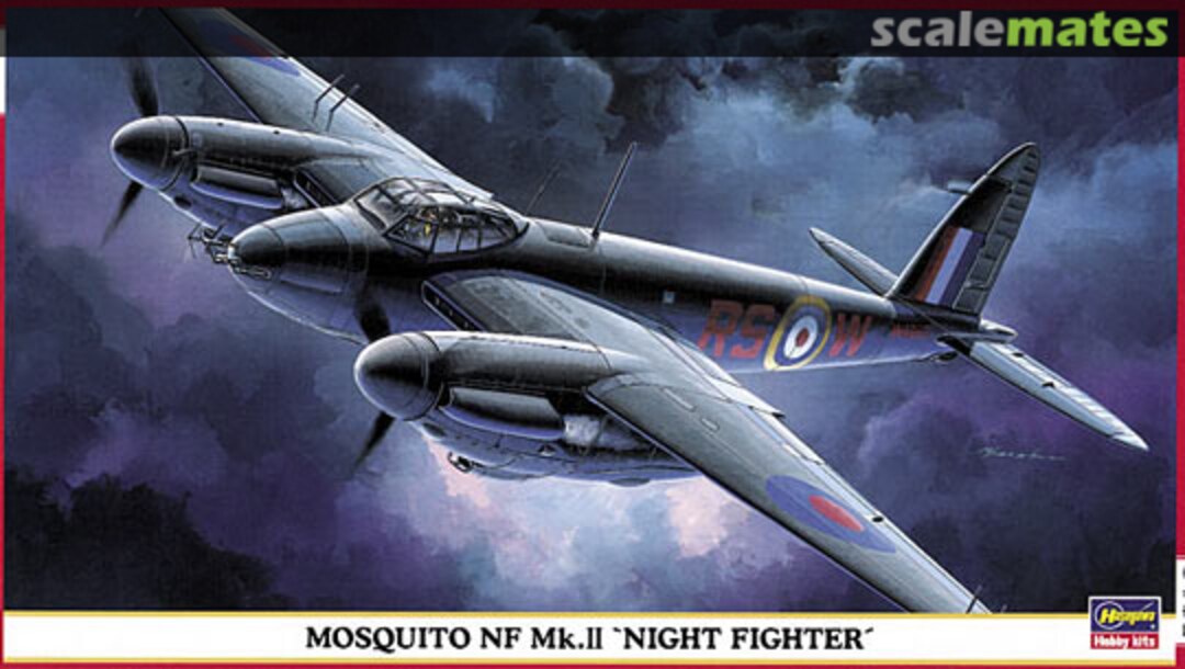 Boxart Mosquito NF Mk.II 'Night Fighter' 00050 Hasegawa