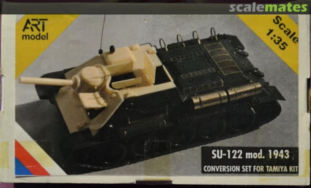 Boxart SU-122 mod. 1943 Conversion 35005 ART model