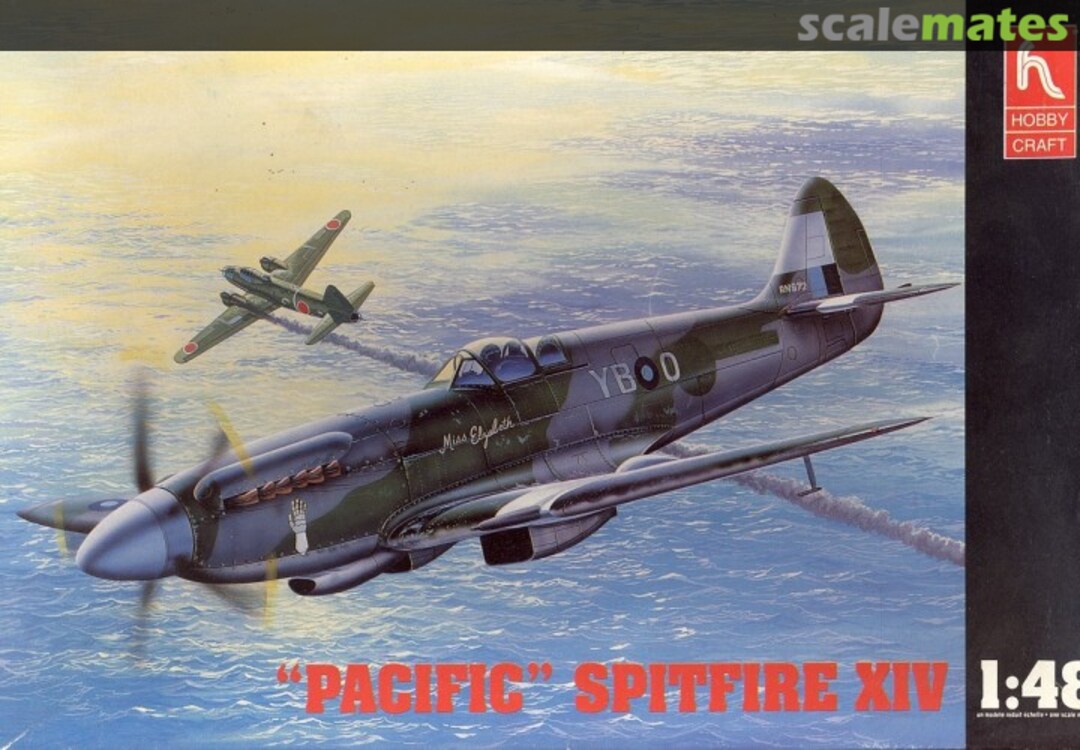 Boxart "Pacific" Spitfire XIV HC1537 Hobbycraft