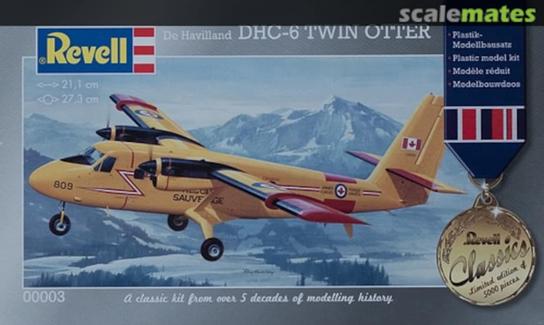 Boxart de Havilland DHC-6 Twin Otter 00003 Revell