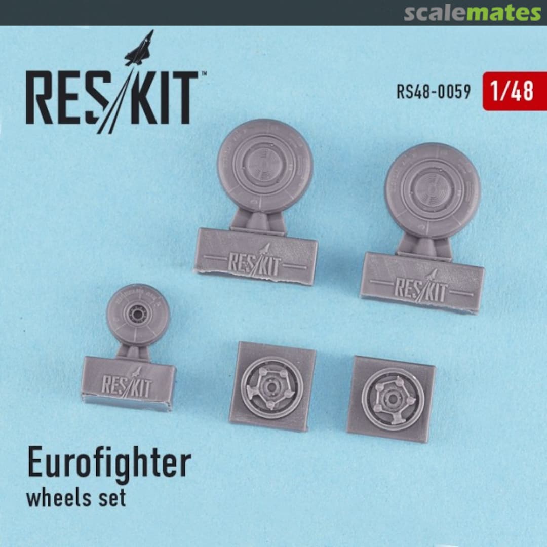 Boxart Eurofighter - wheels set RS48-0059 ResKit