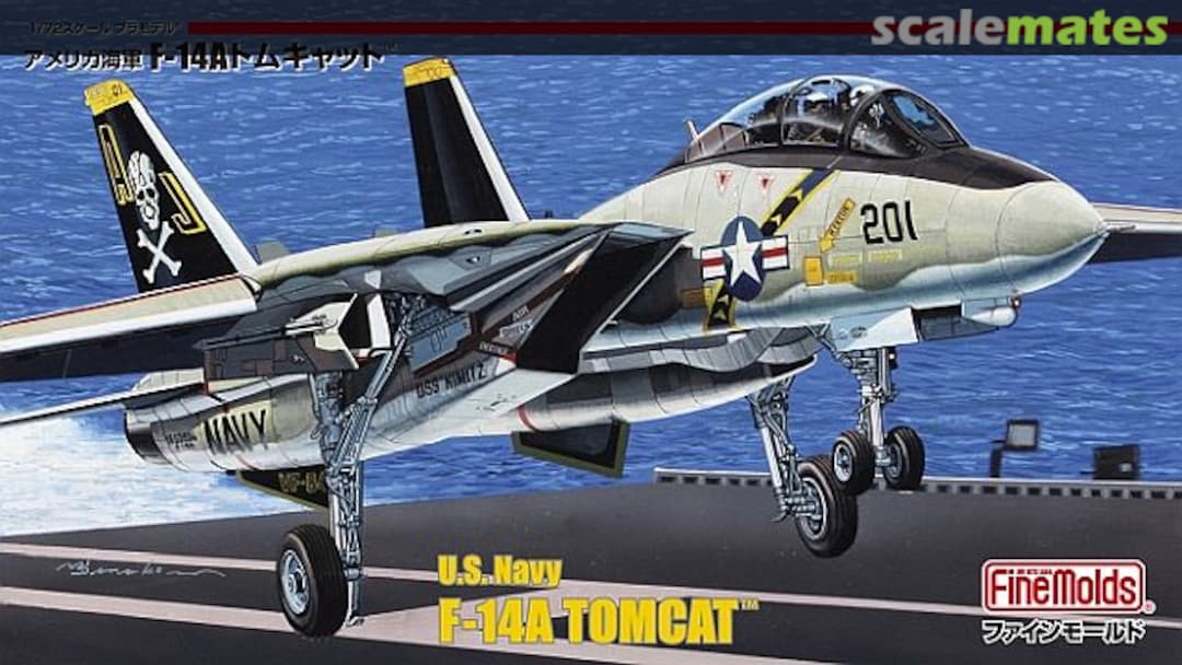 Boxart F-14A Tomcat FP30 Fine Molds