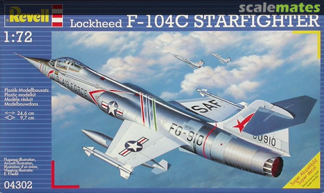 Boxart Lockheed F-104C Starfighter 04302 Revell