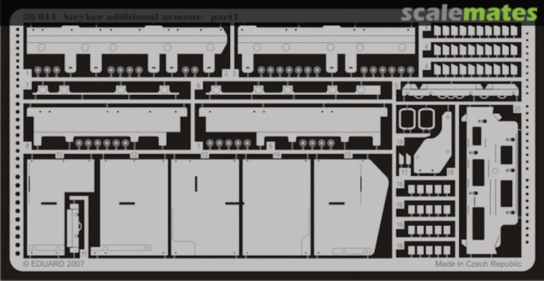 Boxart Stryker additional armour 36011 Eduard