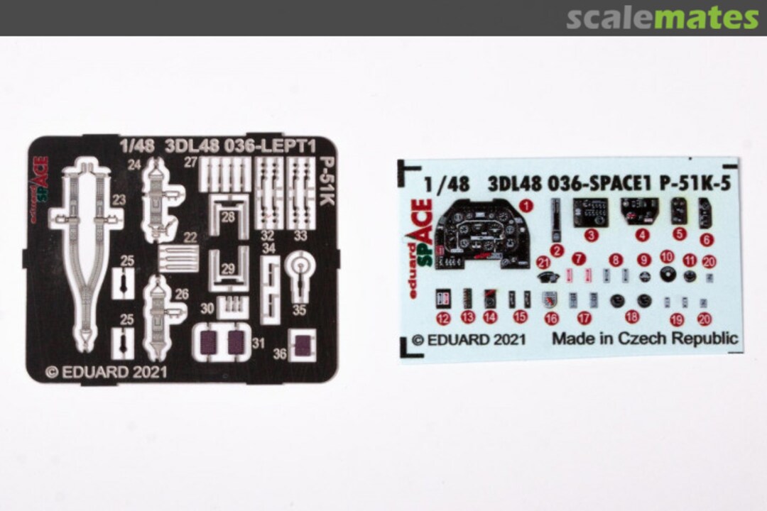 Boxart P-51K-5 3DL48036 Eduard