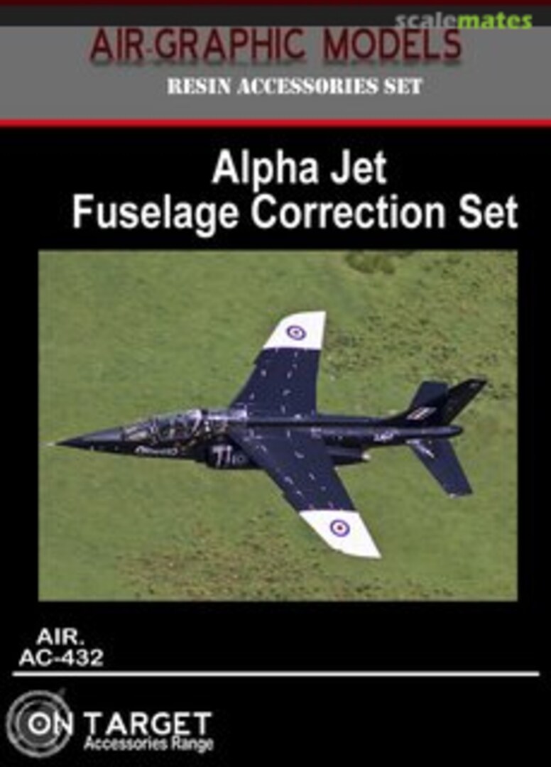 Boxart Alpha Jet Fuselage Correction Set AIR.AC-432 Air-Graphic Models