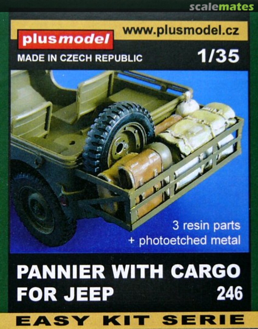 Boxart Pannier with Cargo for Jeep 246 PlusModel