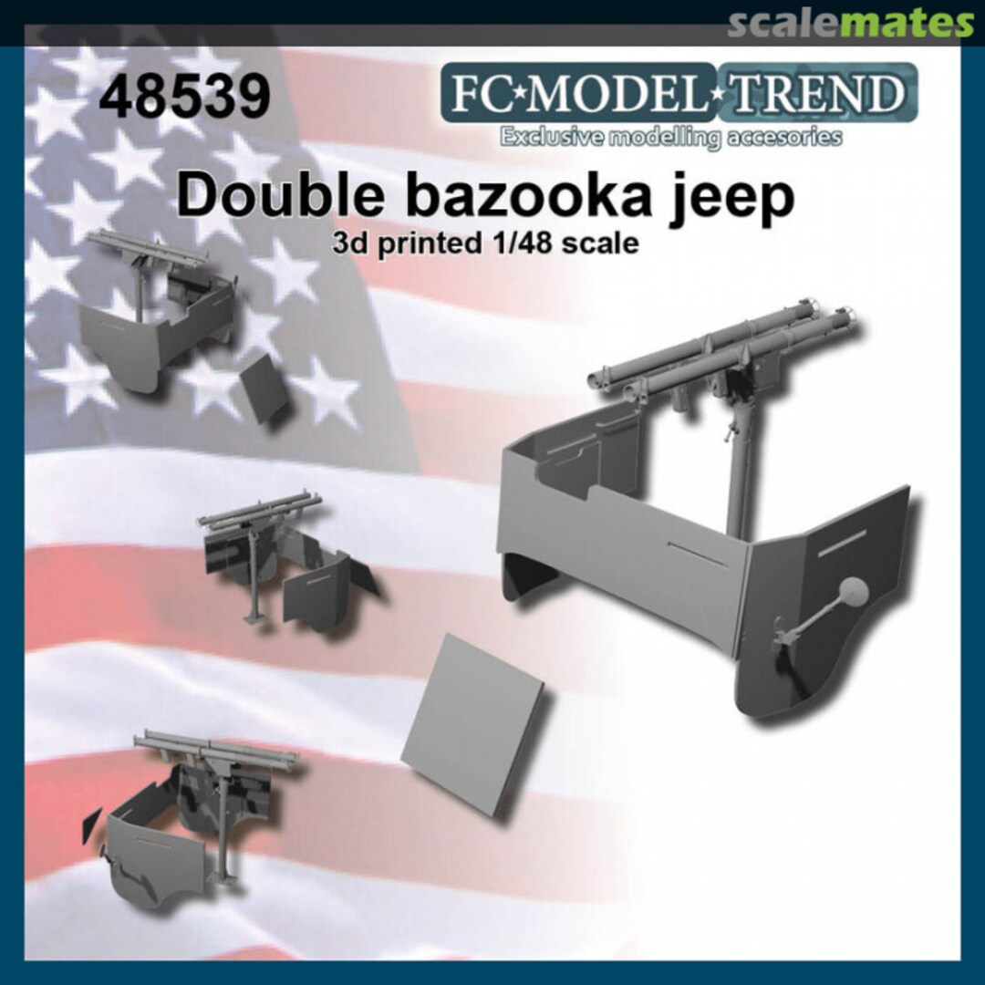 Boxart Double Bazooka Jeep 48539 FC Model Trend