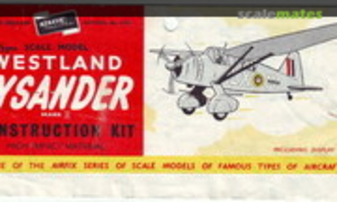 1:72 Westland Lysander Mark II (Airfix 1385)