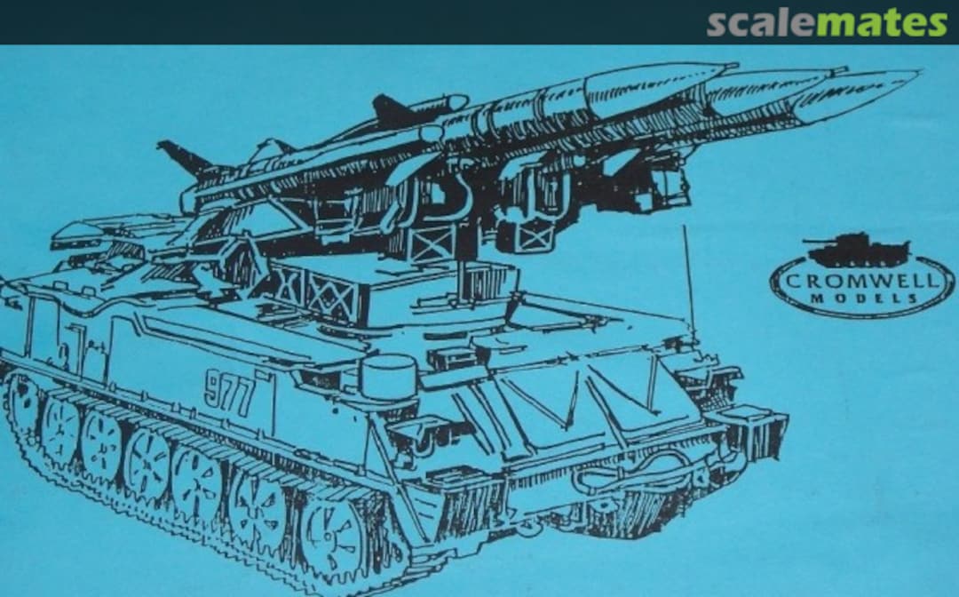 Boxart SA-6 Gainful conversion CA80 Cromwell Models