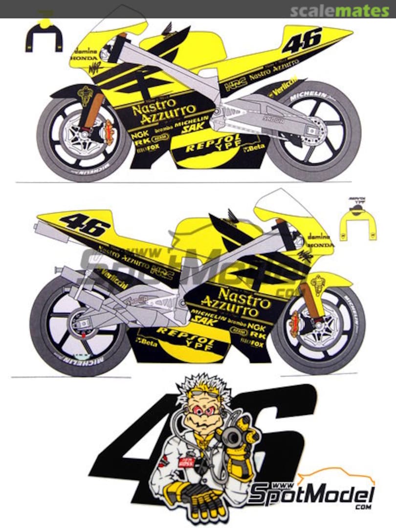 Boxart Honda NSR500 Nastro Azzurro MTK12/021D Renaissance