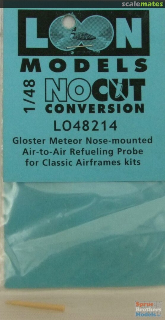 Boxart Meteor Nose-Mounted Air-to-Air Refueling Probe LO48214 Loon Models