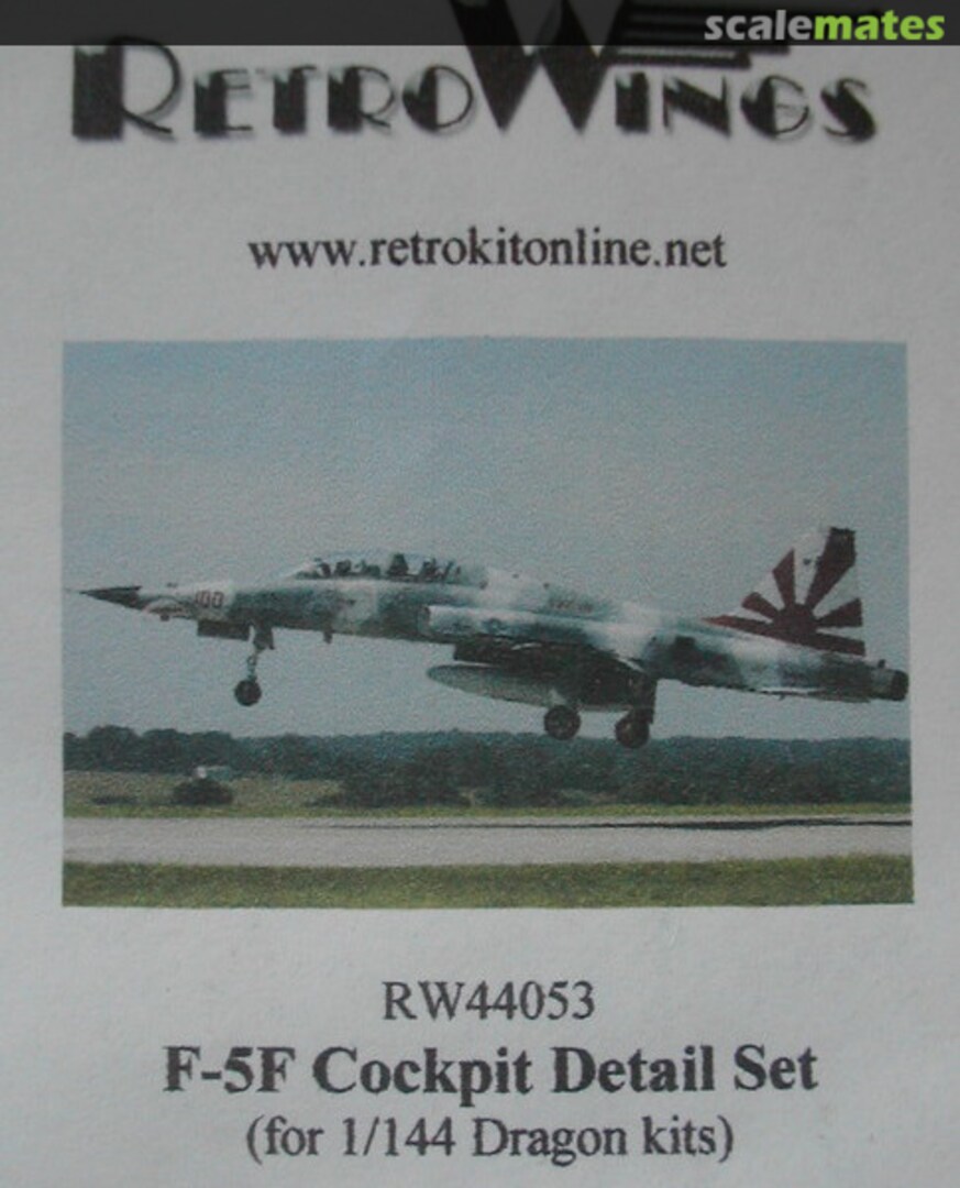 Boxart F-5F Cockpit RW44053 RetroWings