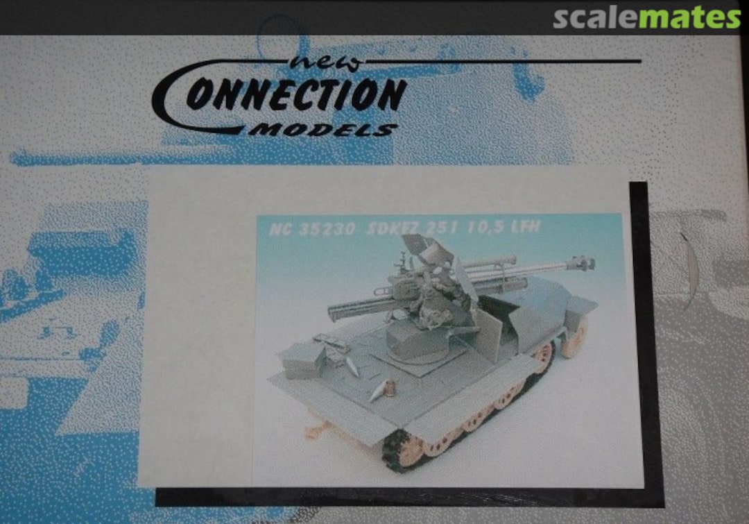 Boxart German 10,5cm IFH Sdkfz 251 NC35230 New Connection Models