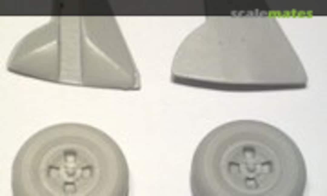 1:32 Hurricane Mk.I/IIa/IIb/IIc/IId/IV Undercarriage Doors and 4 Spoke Wheels (Grey Matter Aviation GMAB3206)