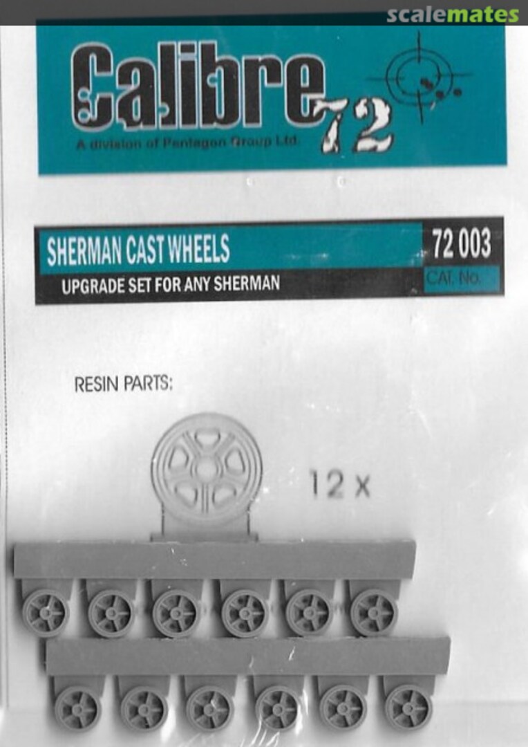 Boxart Upgrade Set for any Sherman 72003 Calibre72