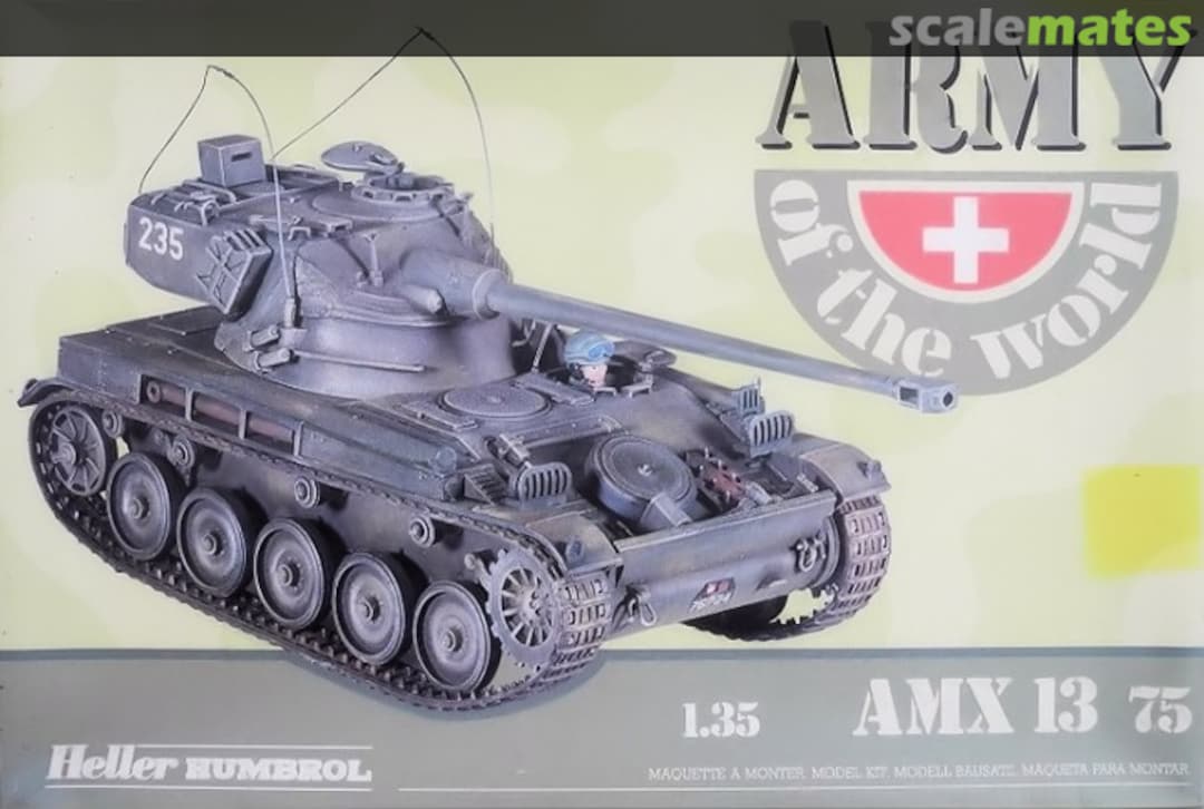 Boxart AMX 13/75 81122 Heller Humbrol