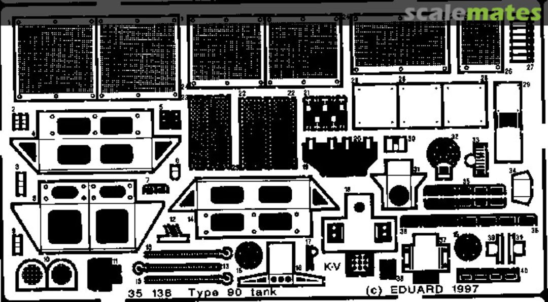 Boxart Type 90 Tank 35138 Eduard