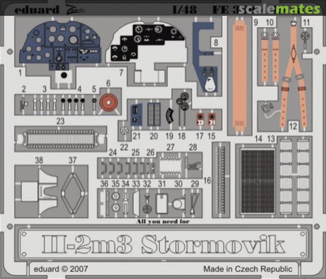 Boxart Il-2m3 Stormovik S.A. 49380 Eduard